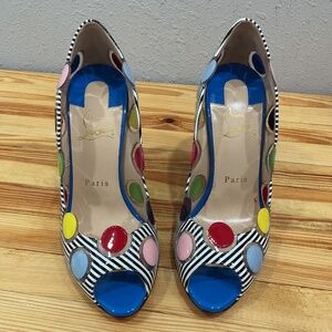 Christian Louboutin Peeptoe Heels
